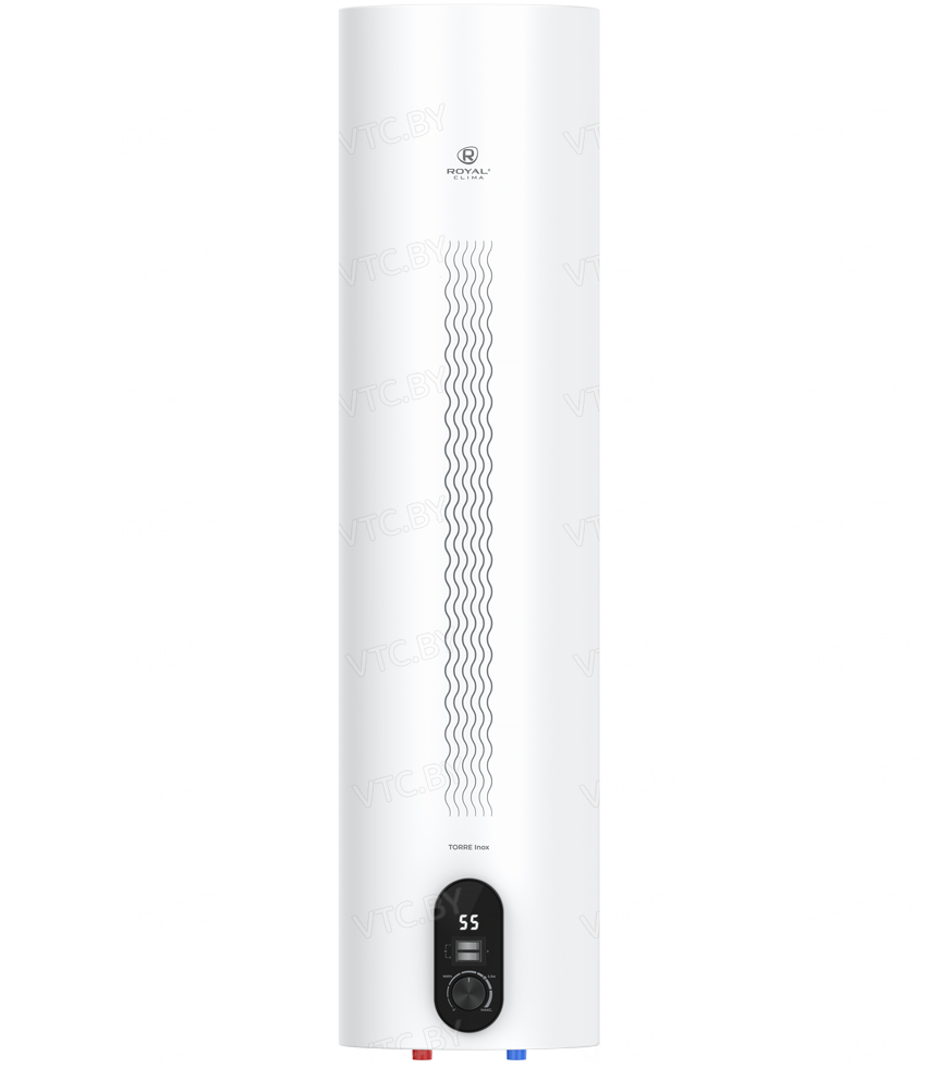 Накопительный электрический водонагреватель Royal Clima TORRE Inox RWH-TR50-SS