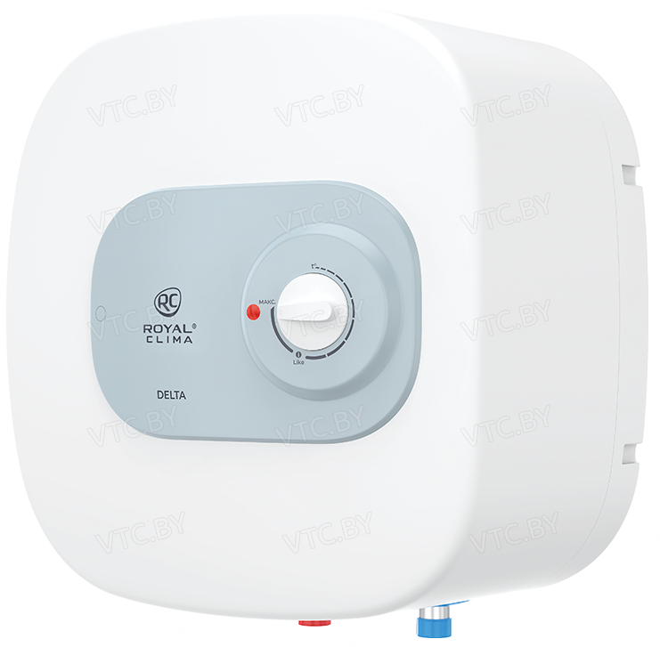 Накопительный электрический водонагреватель над мойкой Royal Clima Delta RWH-D10-FE