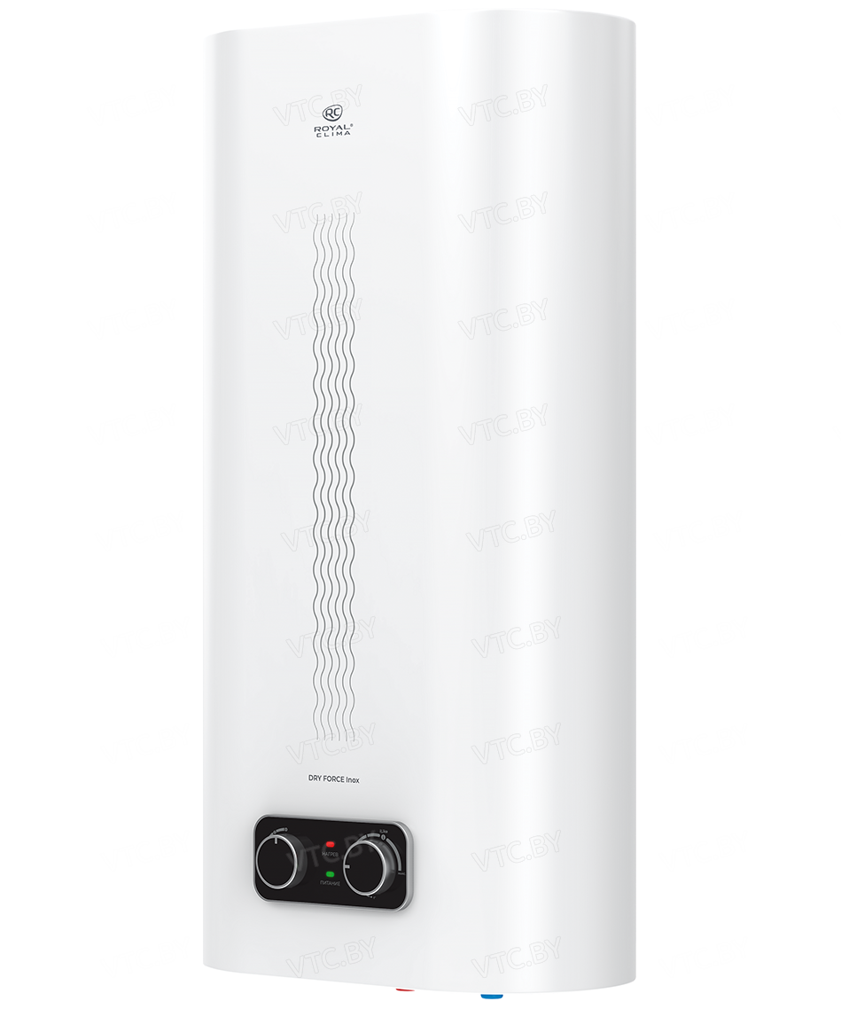 Накопительный электрический водонагреватель Royal Clima Dry Force Inox RWH-DF80-FS