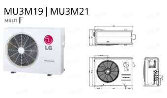 Внешний блок LG MU3M21
