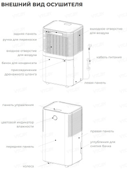 Осушитель воздуха Neoclima ND-10AZ