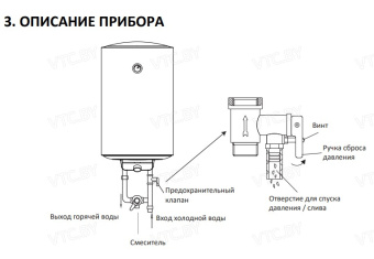Накопительный электрический водонагреватель Midea MWH-8015-CEMSL