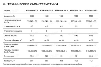 Электрокамин Royal Thermo Allira RTFP/W-AL60LS