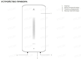 Накопительный электрический водонагреватель Royal Clima Sigma Dry Inox RWH-SGD80-FS