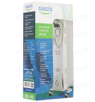 Масляный радиатор Oasis UT-25