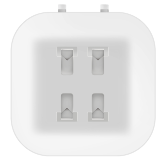 Накопительный электрический водонагреватель под мойку Zanussi ZWH/S 10 Mini U (зеленый)