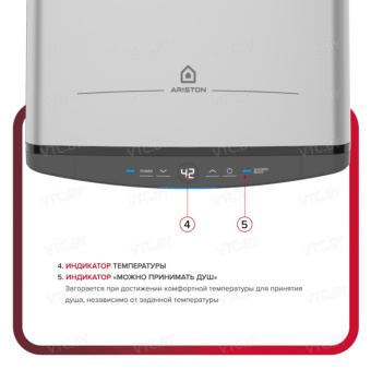 Накопительный электрический водонагреватель Ariston ABSE VLS PRO PW 50