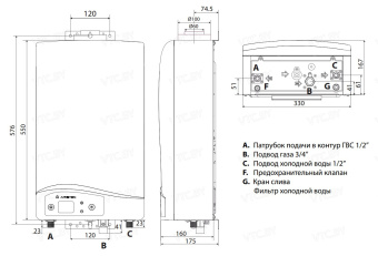 Накопительный электрический водонагреватель Ariston PRO1 R ABS 40 V Slim Extra 1,8