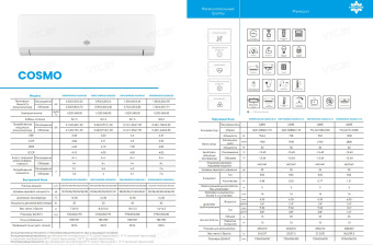 Кондиционер King Home Cosmo KWH18AWDXB-K6DNA3A