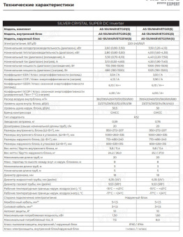 Кондиционер Hisense Silver Crystal Super DC Inverter AS-10UW4RVETG01(S)