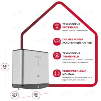 Накопительный электрический водонагреватель Ariston ABSE VLS PRO PW 30