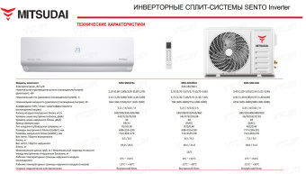 Кондиционер Mitsudai Sento Inverter MDI-SNC09AI