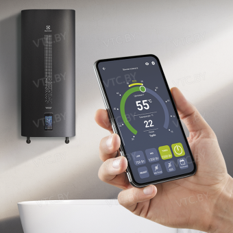 Накопительный электрический водонагреватель Electrolux EWH 80 SmartInverter Grafit