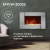Электрокамин Electrolux EFP/W-2000S (зеркальный)