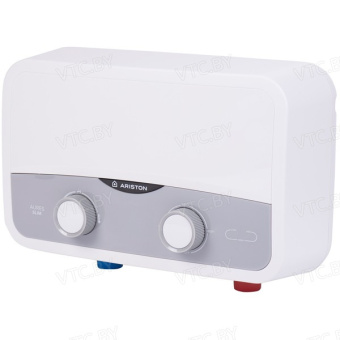 Проточный электрический водонагреватель кран+душ Ariston Aures SF 5.5 COM